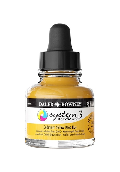 Dr System 3 Akrilik Mürekkep 29.5Ml 618 Cadmium Yellow Deep Hue