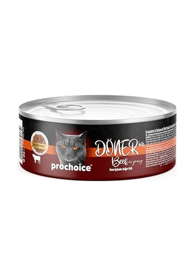 Döner Beef, Sos İçinde Sığır Etli Tam & Dengeli Yetişkin Kedi Sı 70 Gr X 12 Adet 100 G