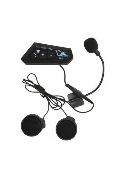 Hubrendy Tekno Intercom Bluetooth Kask Kulaklık Motosiklet Kulaklık 5.0 Bluetooth