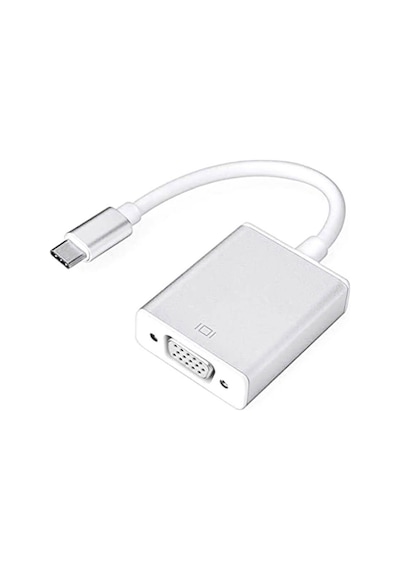 Usb Type C To Vga Çevirici Kablo Görüntü Aktarım Lcd Projeksiyon (551664579)