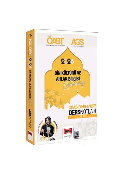 Yargı Yayınları 2027 Meb-ags Dkab-dhbt-mbsts Din Kültürü Ve Ahlak Bilgisi Öğretmenliği Video Ders Notları Asya Tekin
