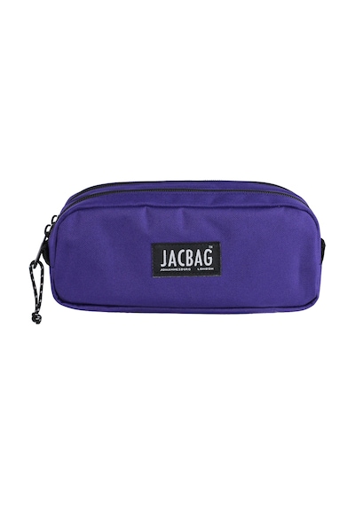 Jacbag Dual Pouch-iki Bölmeli Kalem Kutusu Dual Pouch-mor renkli