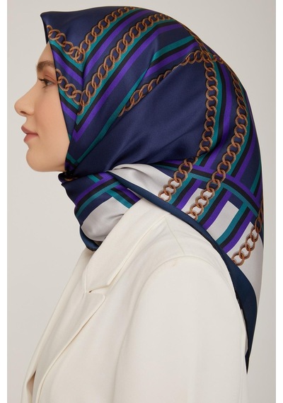 Armine İpek Eşarp Nostalji - 8845-52 Twill - 8128-19