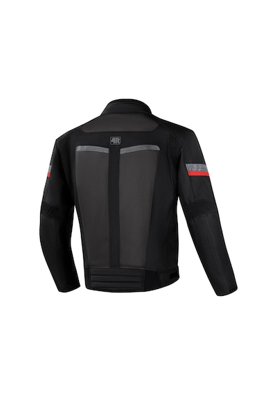 4riders Valencia Yazlık Ce Sertifikalı Korumalı Motosiklet Montu Siyah