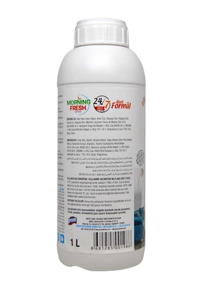 Morning Fresh Lok-tem Çok Amaçlı Temizleyici 1 Lt Okyanus 24'li Paket 24'lü Set
