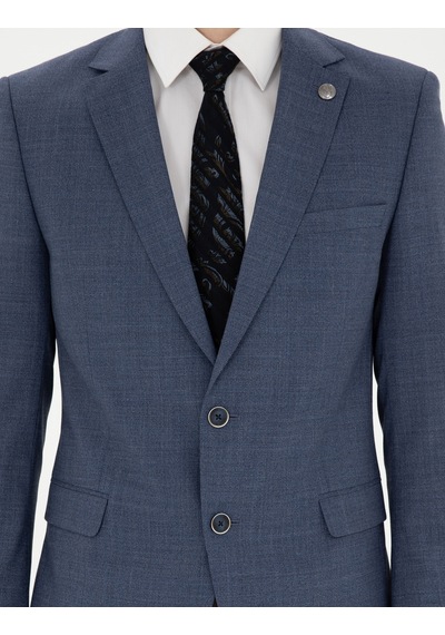 Pierre Cardin Saks Ex. Slim Fit Takım Elbise 50285279-vr032 Koyu Mavi
