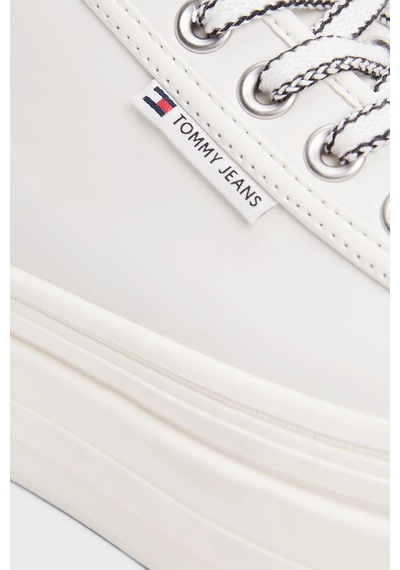 Tommy Jeans Bayan Ayakkabı En0en02714 Ybl Beyaz Beyaz