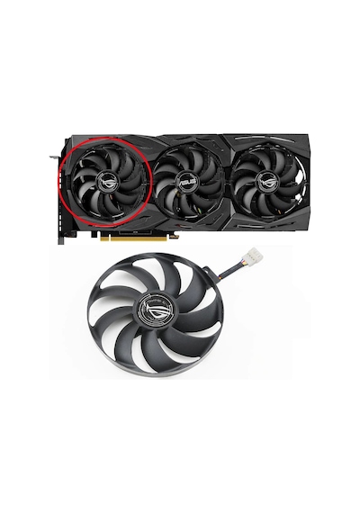 Asus Rog Strıx Rx 5600 Xt Rx 5700Xt Fanları