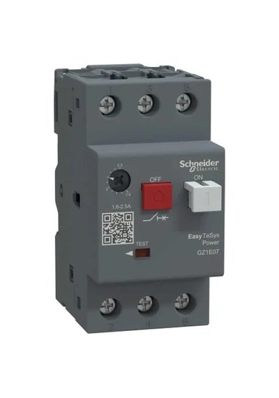 Gz1e07 3p 1,6-2,5a Termik-manyetik Motor Koruma Şalteri Schneıder Electrıc