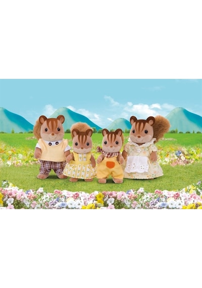 Sylvanian Families W Squirrel Family 4172