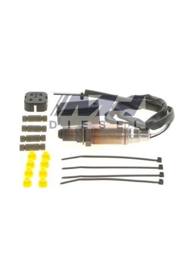 Bosch 0258986504 Universal Lambda Sensörü 3 Kablolu Isıtmalı Oksijen Sensörü
