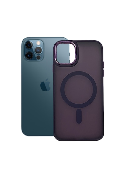Apple Uyumlu iPhone  12 Pro Max Kılıf Freyax Seri Magsafe Özellikli Silikon Kapak