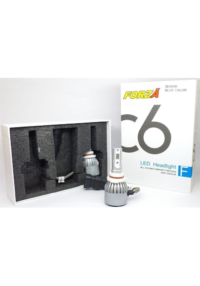9006 Hb4 Cob Led Xenon Far Ampul Seti K.Mavi 30.000K N11.429