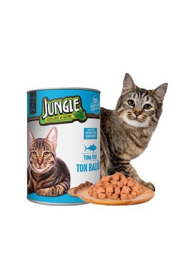 400 Gr Konserve Kedi Maması Ton Balıklı - 3 Adet