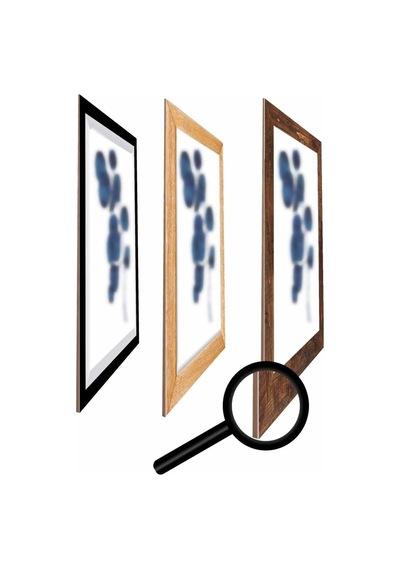 4 Parça Dekoratif Mdf Tablo Seti Çerçeve Görünümlü Dekolıadko102