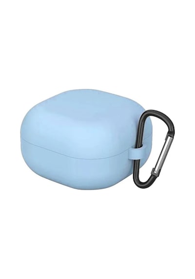 Samsung Galaxy Buds 4 / 4 Pro Uyumlu Kılıf Askılı Mat Silikon Ürün Kulaklık Değildir Mavi