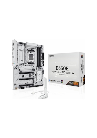 Asus B650e Max Gaming Wifi W Ddr5 8000mhz Oc M.2 Hdmı/dp/usb-c Pcıe 5.0 Am5 Atx Anakart