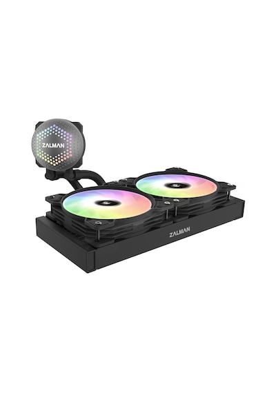 Zalman Alpha28 Siyah 83cfm 1600rpm 2 14cm Argb Fan Amd Am5/ıntel Lga1700 280mm Sıvı Soğutmalı Cpu Fan
