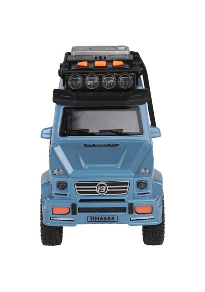 Vardem Kutulu Sürtmeli Işıklı Müzikli Off-road Lüks Araba - Mavi