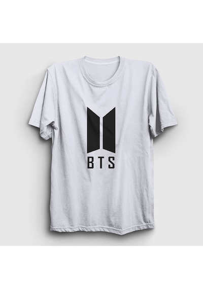 Presmono Unisex Doors Bts T-shirt Beyaz