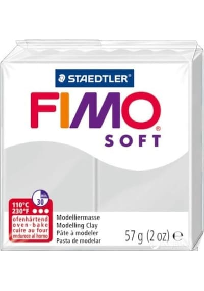 Staedtler Fimo Soft Polimer Kil 80 Dolphin Grey