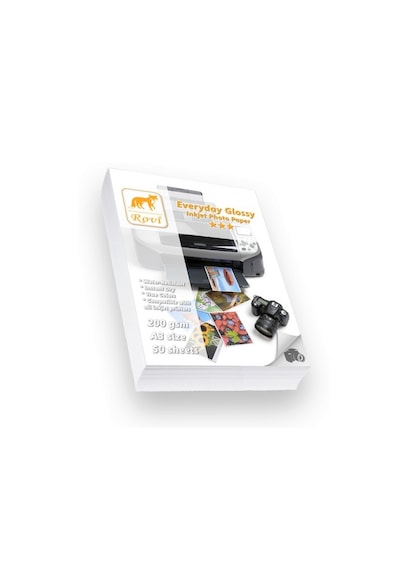 Rovi Everyday Parlak Fotoğraf Kağıdı 200Gsm 50Yp A3