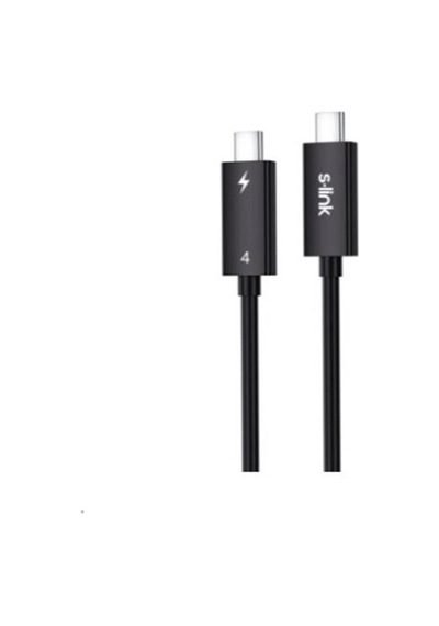 S-link Sl-tc402 Thunderbolt 4.0 2m 8k 60hz Pd100w Typec To Typec 40gbps Hızlı Data Kablosu Kdo