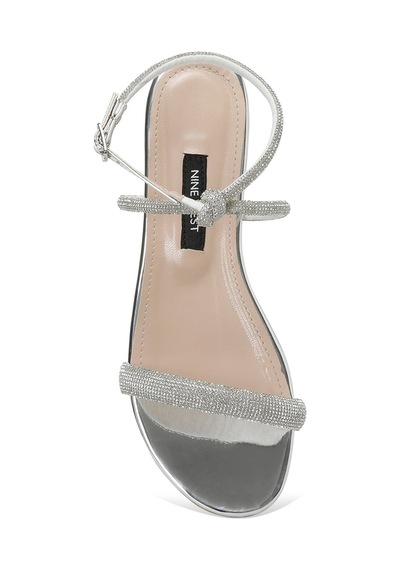 Nine West Selgen 2Pr Gümüş Kadın Düz Sandalet 101173766 Gümüş