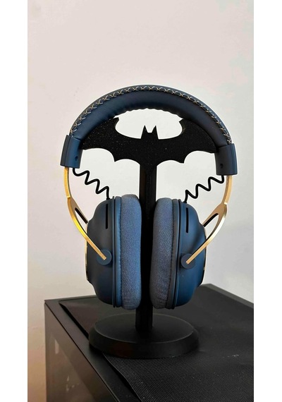 Gamer Kulaklık Standı -dekoratif Kulaklık Tutucu Siyah 22 Cm