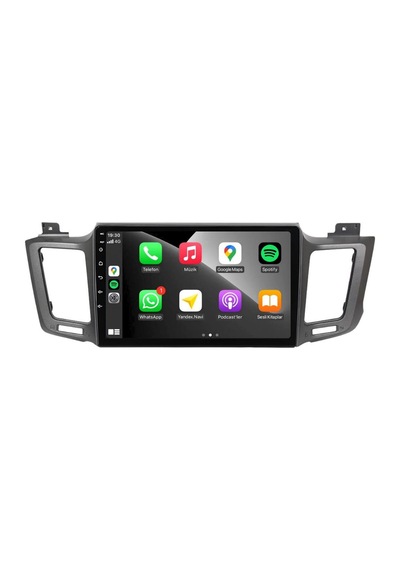 Toyota Rav 4 Android Multimedya Sistemi 4-64 For-x 2013-2018 Ön Kayıt Kamera  9"