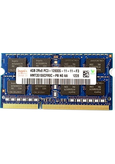 Hynix HMT351S6CFR8C-PB 4GB 2Rx8 PC3-12800S-11-11-F3 1600 MHz 1.5 V Notebook Ram