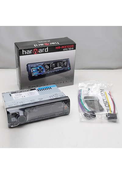 Harward Hr-mx1225 Araç Oto Teyp 4x50 Watt Bt Senkronizasyon 2xusb Tf Aux Fm 7 Renk Ekranlı