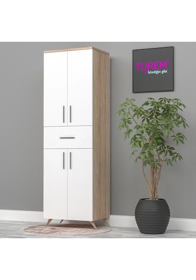 Home Çok Amaçlı Çekmeceli Dolap Mdf Siyah Home Çok Amaçlı Çekmeceli Dolap Mdf Siyah