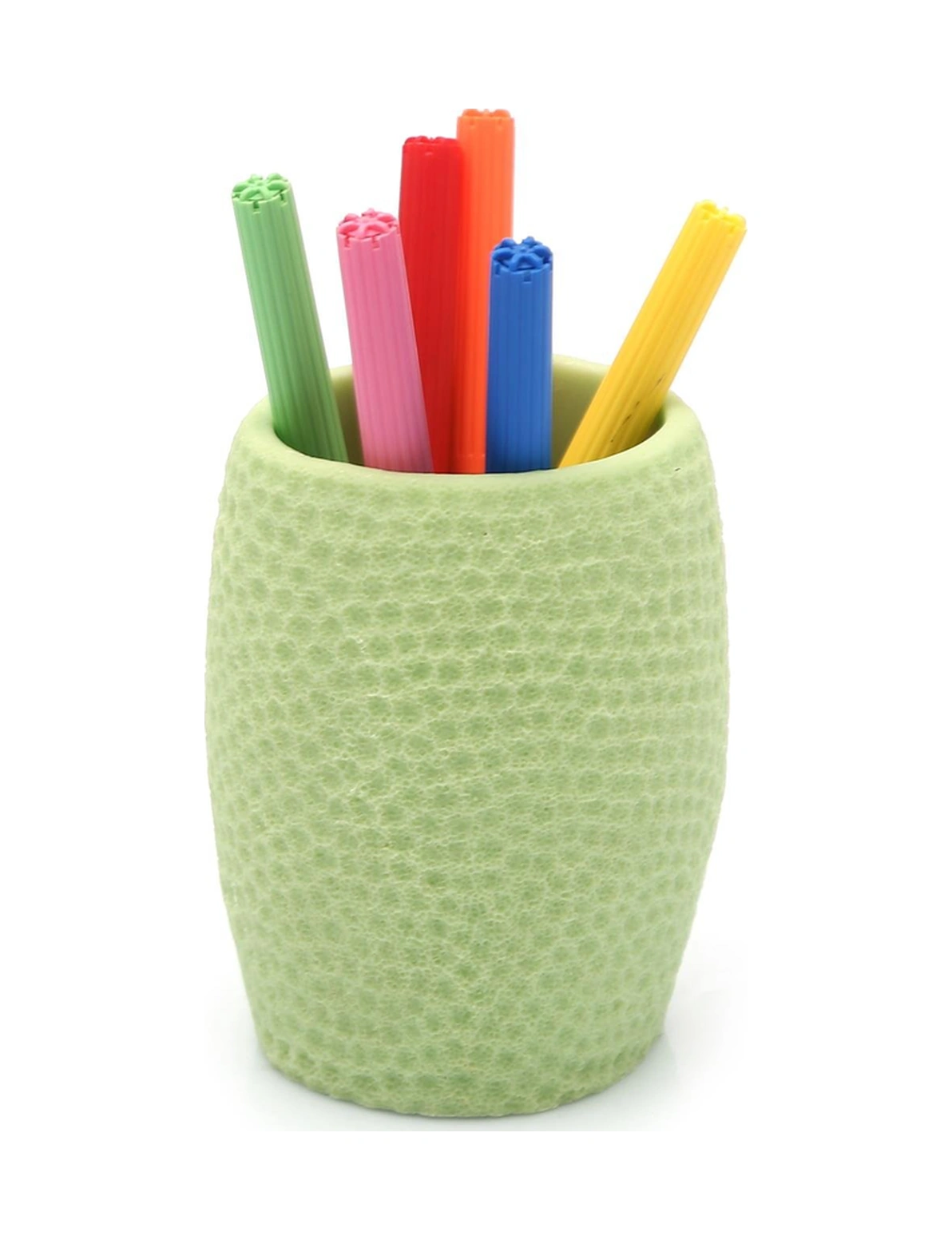 2 Adet Kalemlik Yeşil Petek Ofis Gereci 8x8x10cm 400ml Çok Renkli