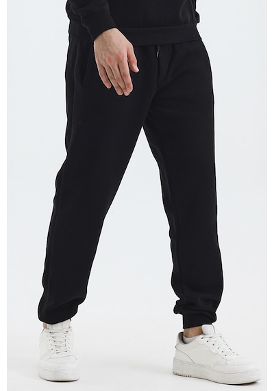 Monox Erkek Jogger 3 İplik Alt Eşofman Siyah