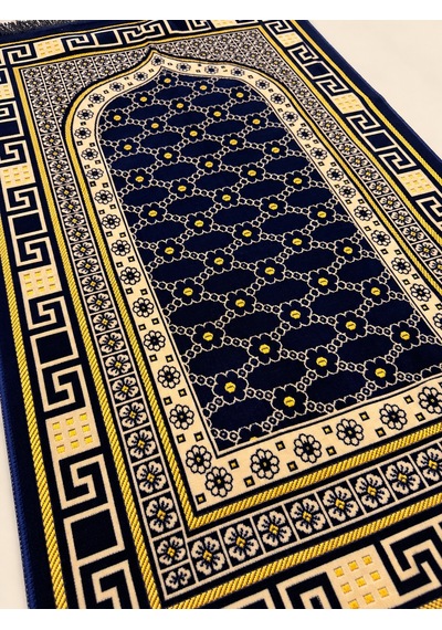 Kadife Seccade - 70x110 Cm - Yumuşak Ve Konforlu Lacivert