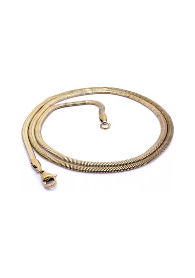 Fm İtalyan Çelik Kolye 1,5mm X 3mm 3183cek051 Sarı