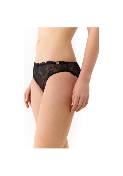 Amarelle Roma Siyah Full Dantel Slip Külot