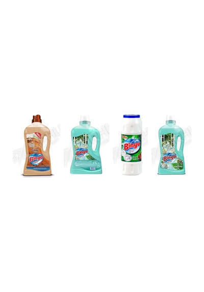 Bingo Ahşap Temizleyici 1lt + Yüzey Tem. Fresh 2.5 Lt + Ovma + Yüzey Tem. Fresh 2.5 Lt 4'lü Set Diğer