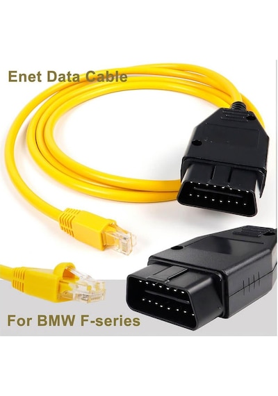 Koodmax - Bmw Esys Icom Obd2 Gizli Özellik Açma Cihazı Enet Kablo F Serisi