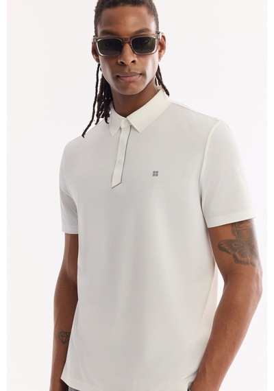Avva Erkek Beyaz Kıvrılmaz Polo Yaka Kırışmaz Hızlı Kuruyan Teknik Kumaş Regular Fit T-shirt A61y1108 Avva Erkek Beyaz Kıvrılmaz Polo Yaka Kırışmaz Hızlı Kuruyan Teknik Kumaş Regular Fit T-shirt A61y1108
