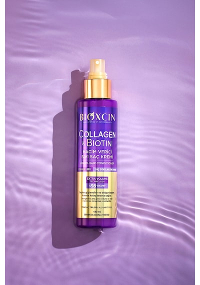 Bioxcin Collagen & Biotin Ekstra Hacim Sıvı Saç Kremi 150 ml - Kolajen Biotin İnce ve Seyrek Saçlar