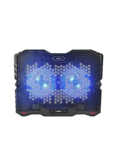 Addison Ad-s1 Storm Mavi Led Işıklı 2 Fanlı 2 Usb Dc 5v 125 125 20mm Notebook Soğutucu Stand
