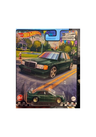 Mercedes Benz 190 E 2.5-16 Boulevard 1:64 Ölçek Hotwheels Premium