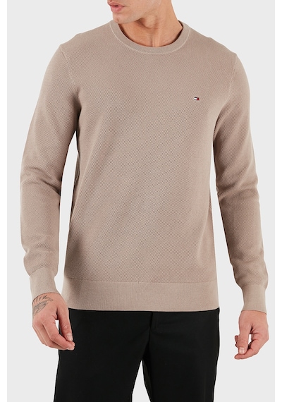 Tommy Hilfiger Erkek Kazak Mw0mw36347 Afe Bej Bej