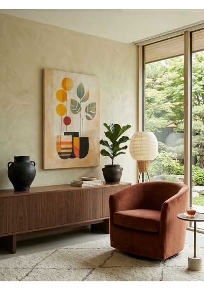 Tablo 60x90 Cm Büyük Boy Kafe Ve Salon Hediyelik Duvar Aksesuarı Beyaz - Gümüş
