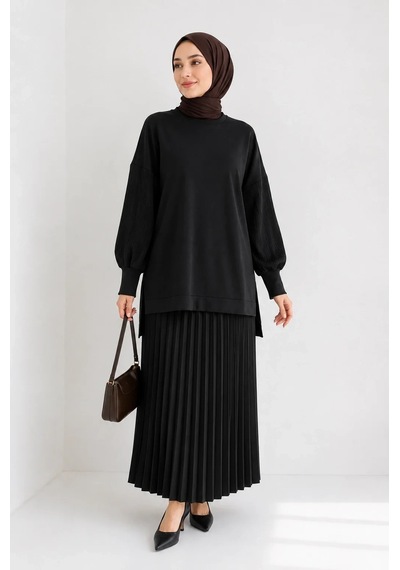 Nuss Triko Tunik Siyah 116