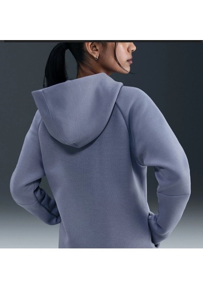 Sportswear Tech Fleece Windrunner Full-zip Hooded Kadın Ceket Mavi