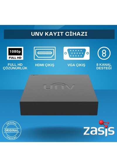 Ahd 8 Kanal Güvenlik Kamera Kayıt Cihazı Full Hd 1080p