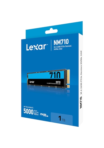 Lexar NM710 1TB LNM710X001T-RNNNG PCIe GEN 4X4 M.2 NVMe Ssd